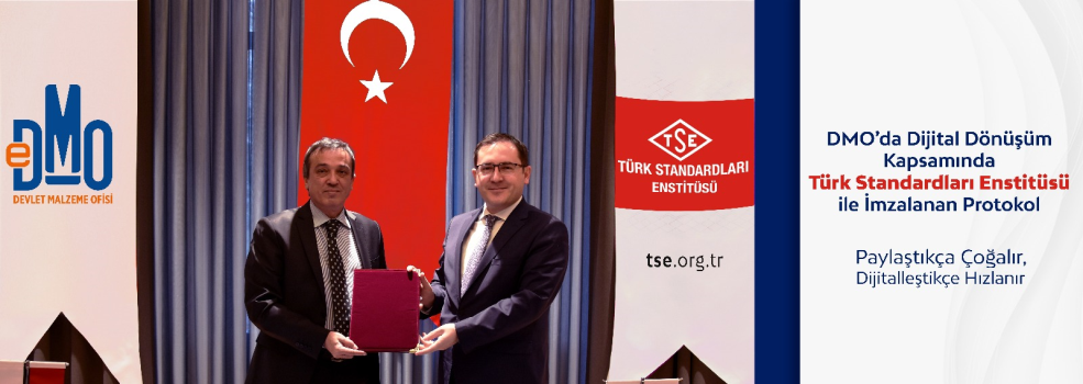 Genel Müdürlüğümüz ile Türk Standardları Enstitüsü (TSE) Arasında Veri Paylaşımına Dair Protokol İmzalandı.